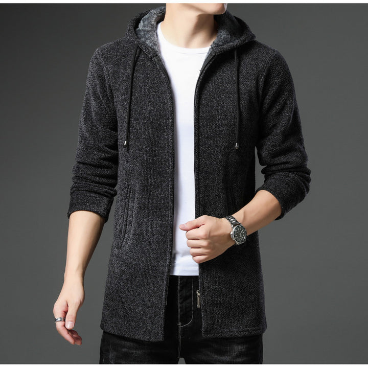 Men's urban leisure jacket with hood Lisslune