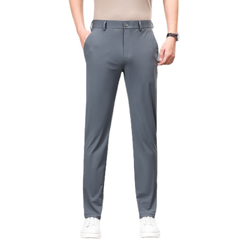 Men's comfortable stretch trousers with practical cut Lisslune