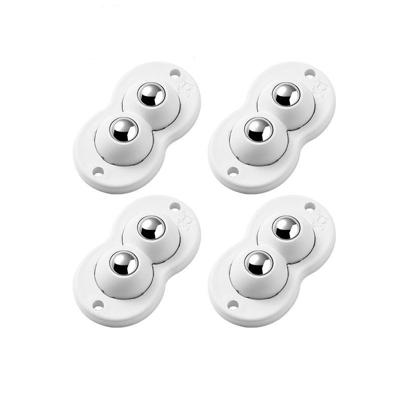 Lisslune | Self-adhesive universal swivel castor 4-piece set