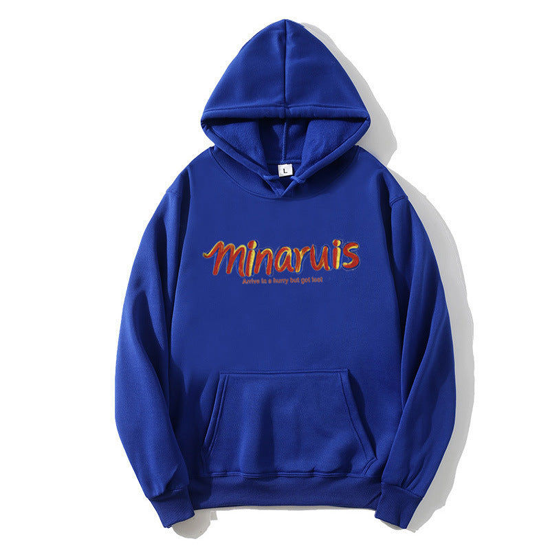 Women's hoodie with colorful lettering Lisslune