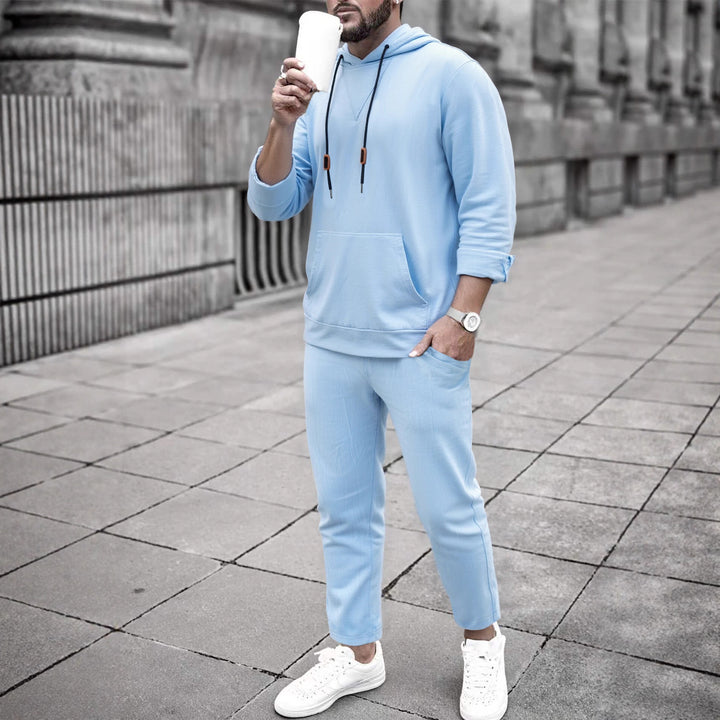Men's Casual Hoodie and Jogging Pants Set Lisslune