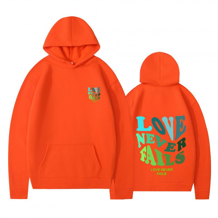 Women’s hoodie with inspiring lettering and casual fit Lisslune