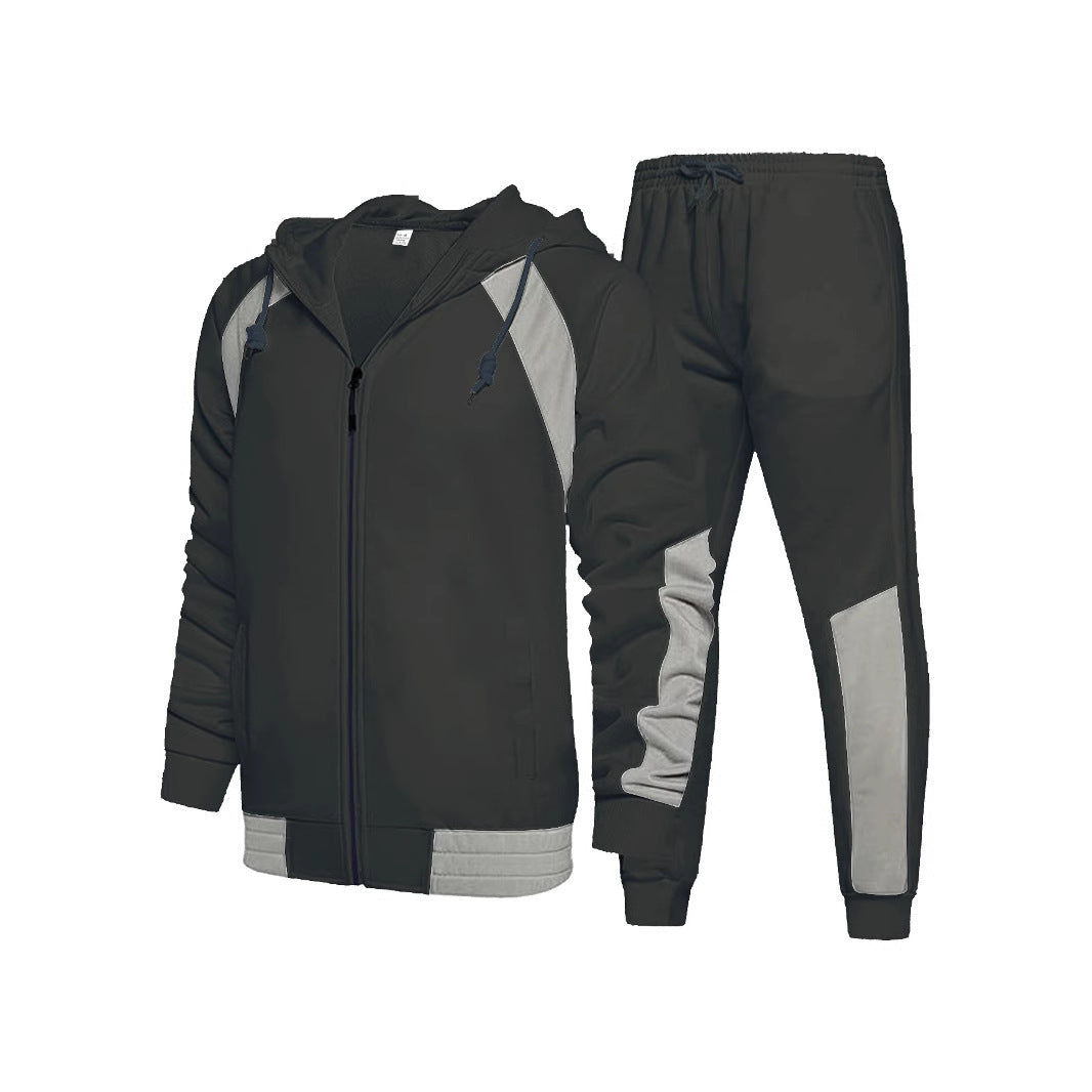 Men's tracksuit with functional zipper and elastic cuffs Lisslune