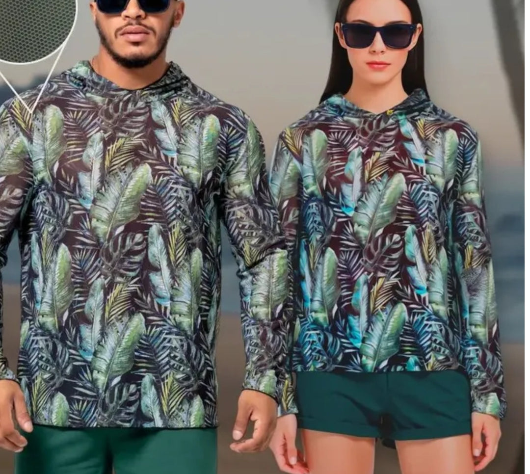 Men's Performance Long Sleeve Shirt with Uv Protection and Breathable Material Lisslune