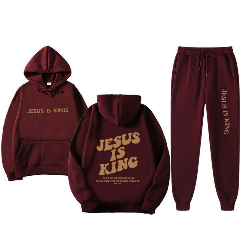 Women's Sweatshirt and Jogging Pants Set Lisslune