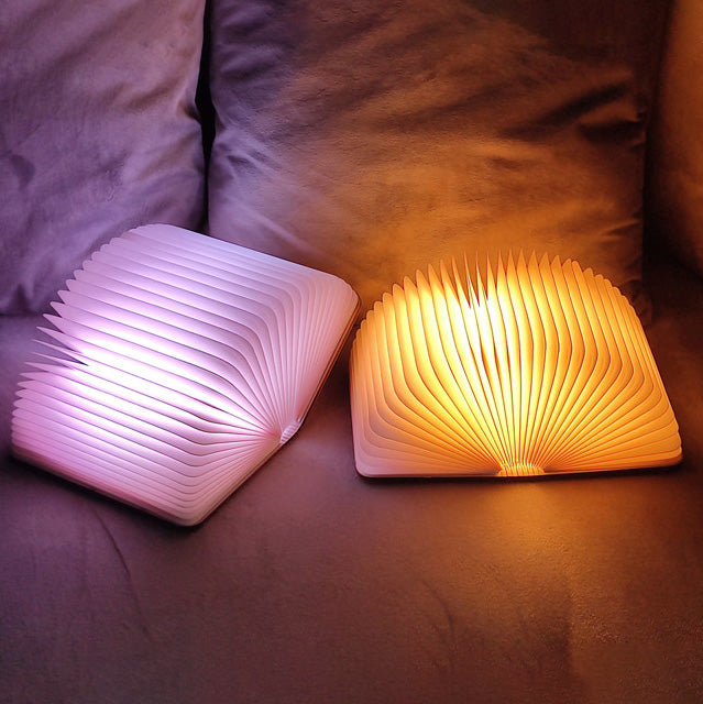 Lisslune | 📖 Wood book lamp - For desk study gift decoration light