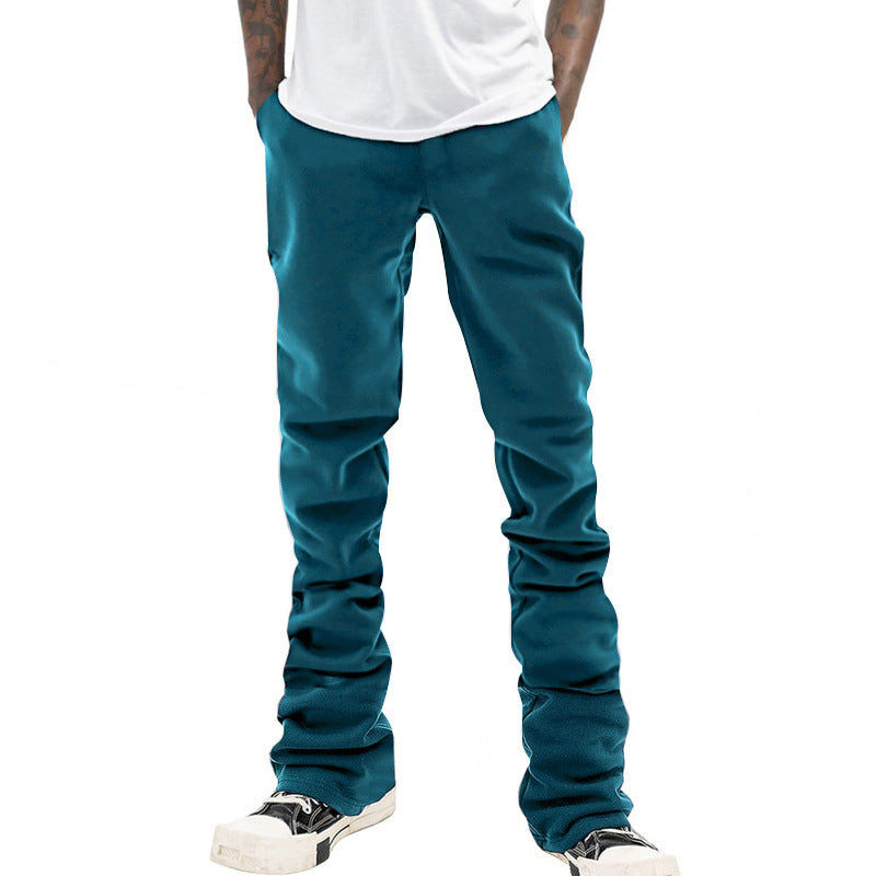 Men's comfortable sweatpants with elastic waistband and side pockets Lisslune
