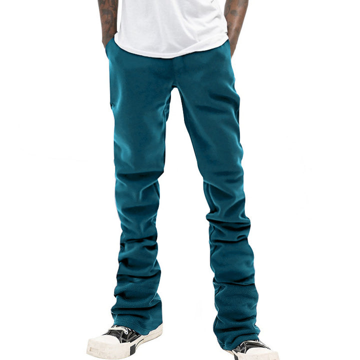 Men's comfortable sweatpants with elastic waistband and side pockets Lisslune
