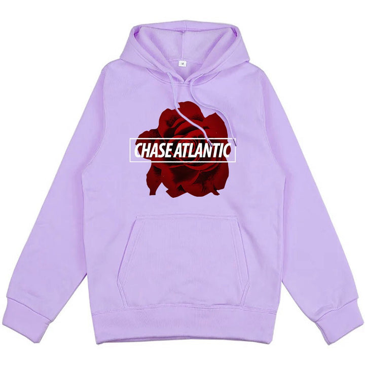 Women's hoodie with romantic rose design Lisslune