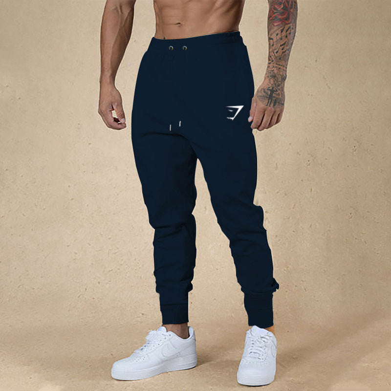 Men's sporty jogging pants with innovative drawstring and elastic waistband Lisslune