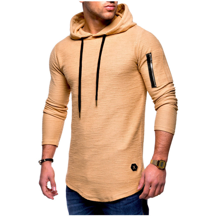 Men's casual hoodie with trendy zipper Lisslune