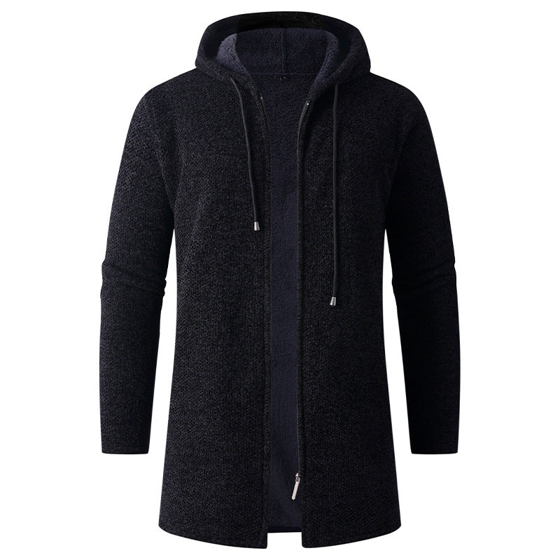 Men's casual hoodie jacket with soft lining Lisslune