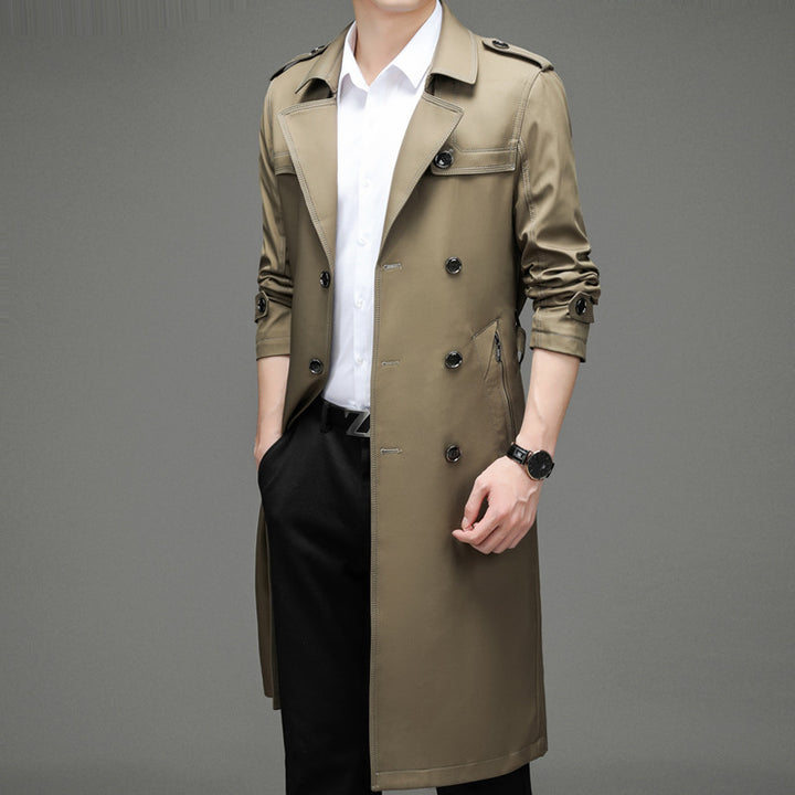 Men's Stylish Trench Coat Lisslune