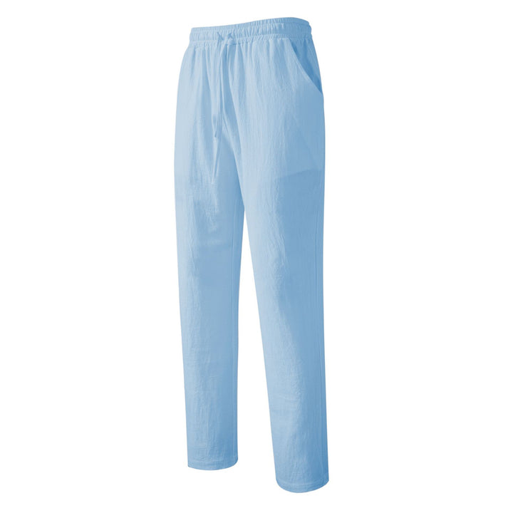 Men's elastic leisure pants with comfortable waistband Lisslune