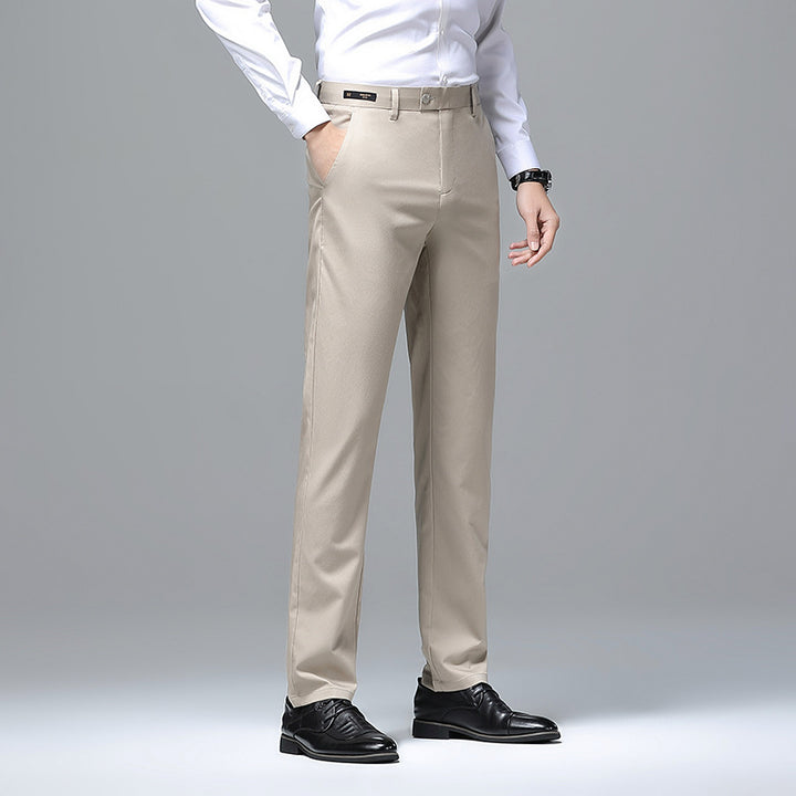 Men's Elegant Slim-Fit Suit Trousers Lisslune