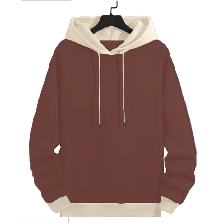 Men's casual hoodie with contrasting sleeves Lisslune