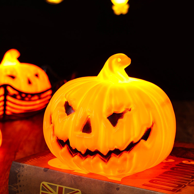 Rynx | Veranda Halloween Ideas New Halloween Decoration Pumpkin Light Party Atmosphere Decoration LED Pumpkin Light Halloween Carnival Party Decoration Light