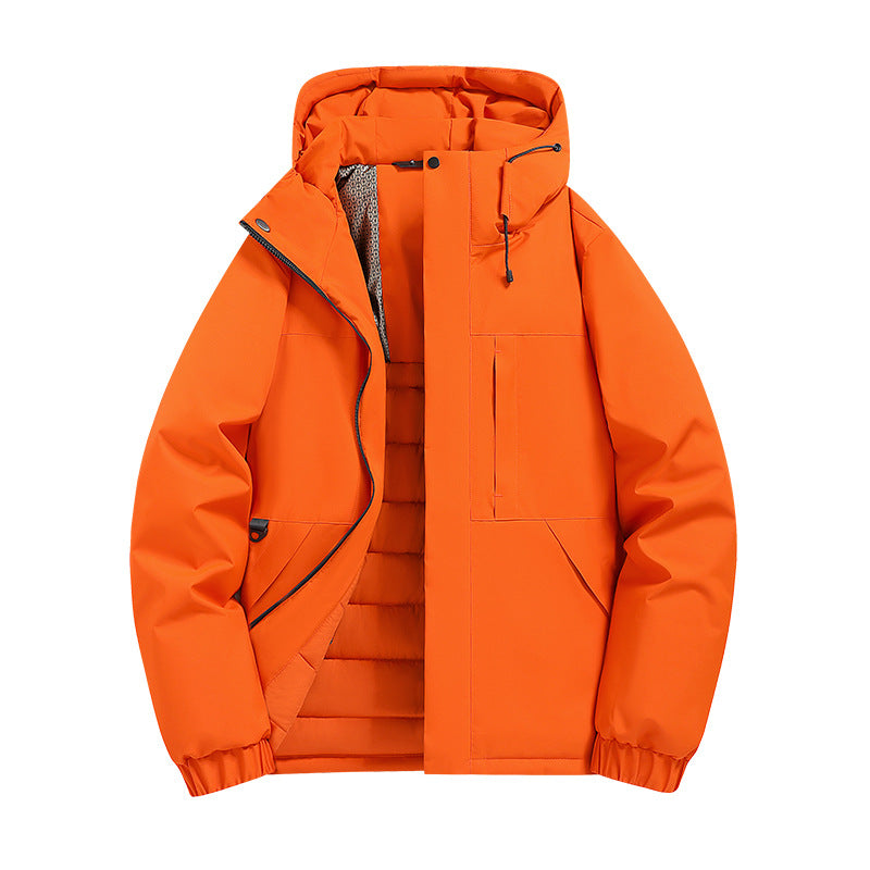 Men's Functional Winter Jacket with Removable Hood Lisslune