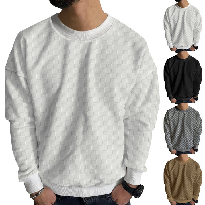 Men's structured sweater with modern design Lisslune