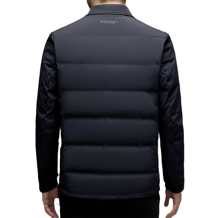 Men's Quilted Functional Jacket with Practical Pockets Lisslune