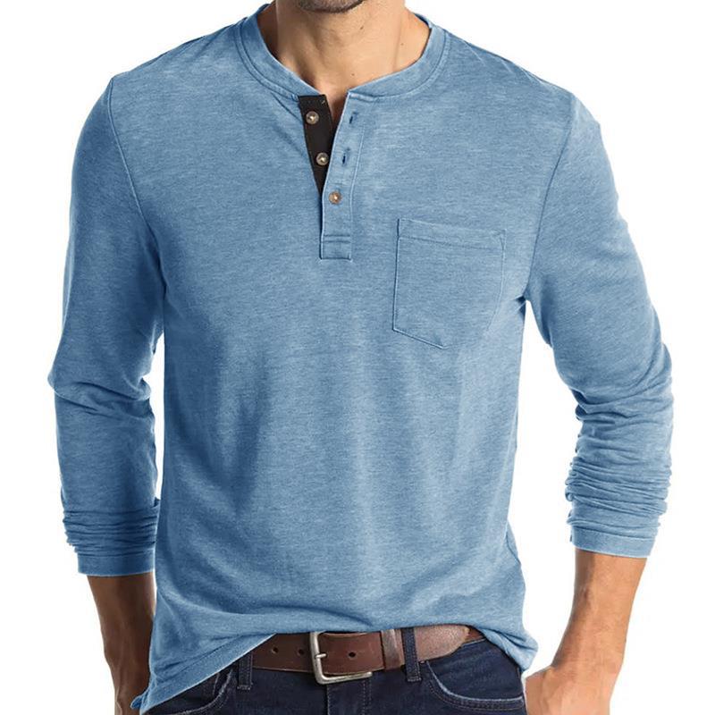 Men's Long Sleeve Shirt Lisslune