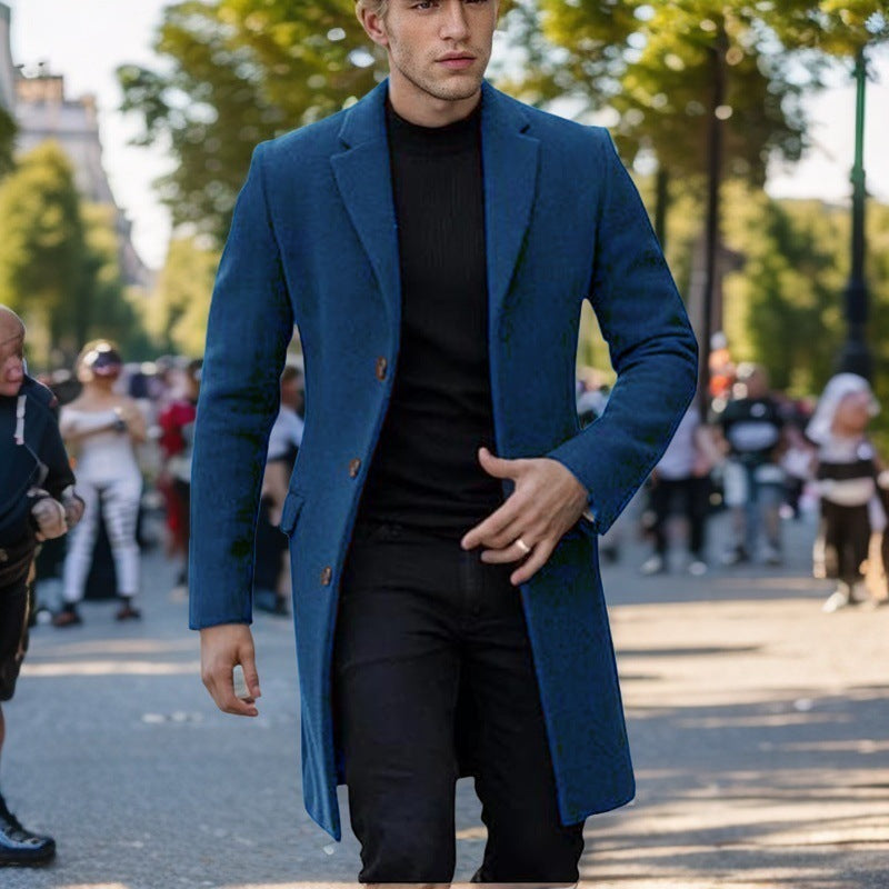 Men's elegant simple coat Lisslune