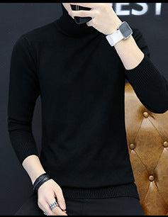 Men's Elegant Turtleneck Sweater made of fine knit Lisslune