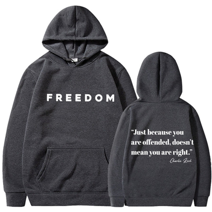 Women’s hoodie with inspiring lettering and casual fit Lisslune