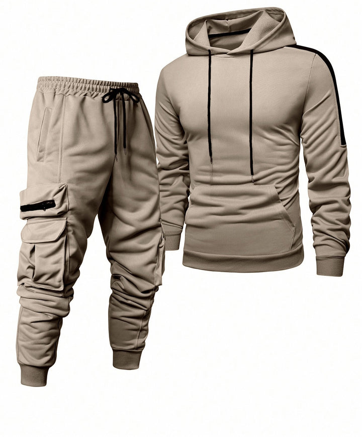 Men's Leisure Suit with Practical Pockets Lisslune