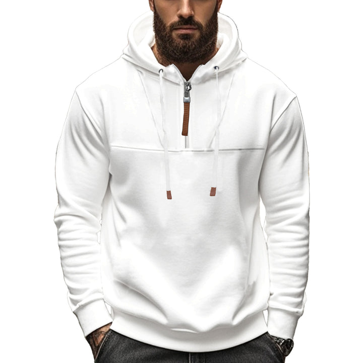 Men's hoodie with modern zipper and comfortable fit Lisslune