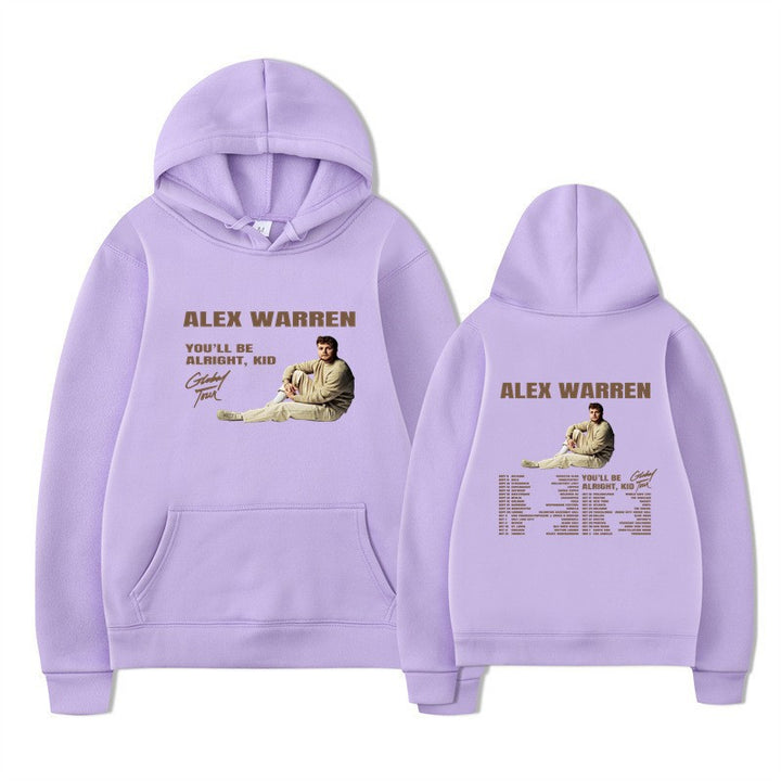 Women's hooded sweatshirt with creative print and modern design Lisslune