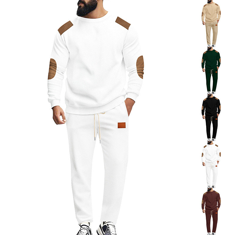Men's stylish tracksuit set with elastic waistband and practical pockets Lisslune