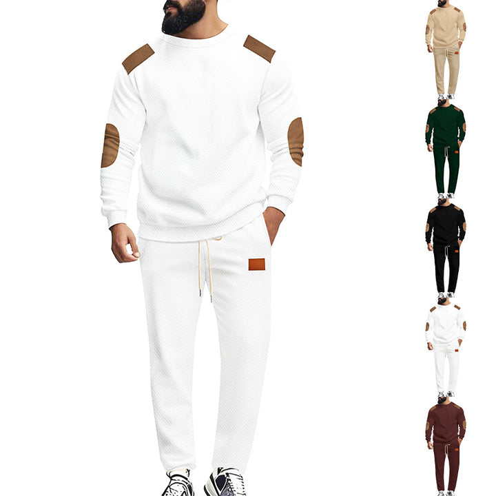 Men's stylish tracksuit set with elastic waistband and practical pockets Lisslune