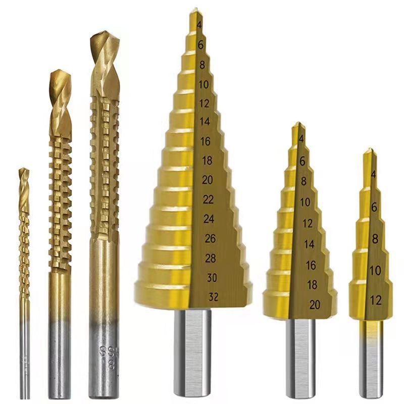 Lisslune | Step Drill Nut Cutter Drill Set (6 pieces)