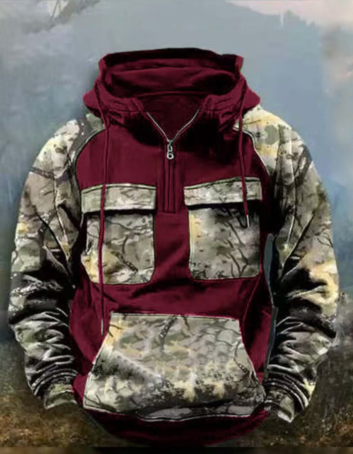 Men's Camouflage Functional Hoodie Lisslune