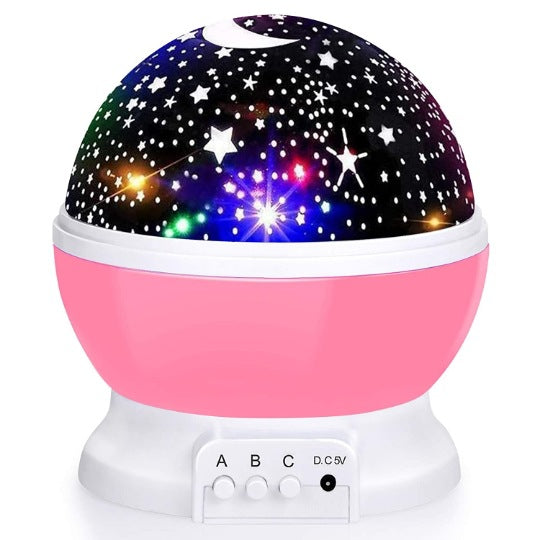 Lisslune | Soothing Night Light Ball with Star Projection