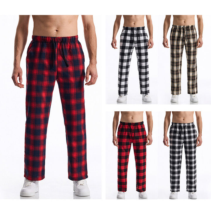 Men's pajama pants made of soft flannel Lisslune