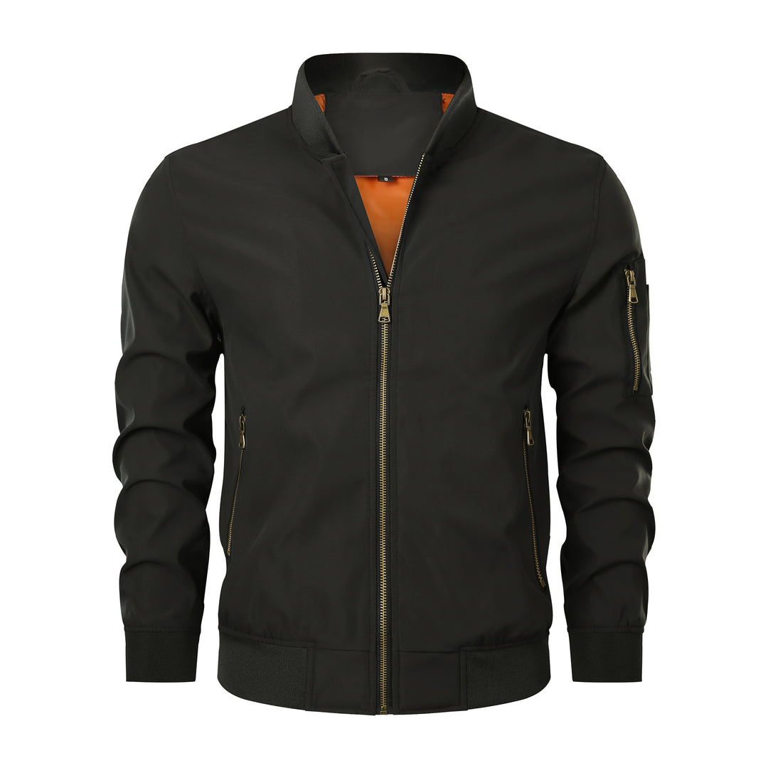Men's Light and Stylish Bomber Jacket Lisslune