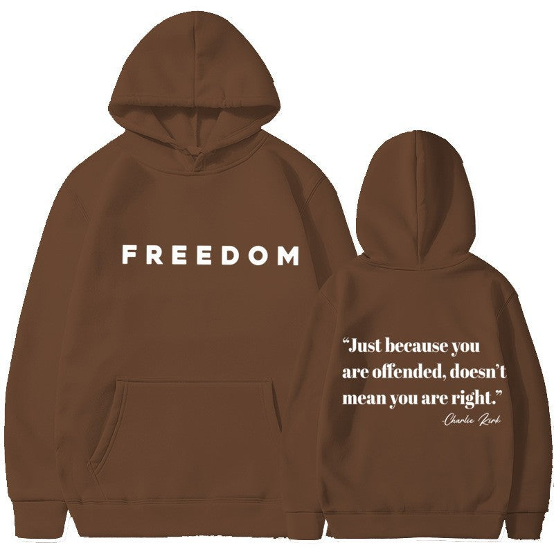 Women’s hoodie with inspiring lettering and casual fit Lisslune