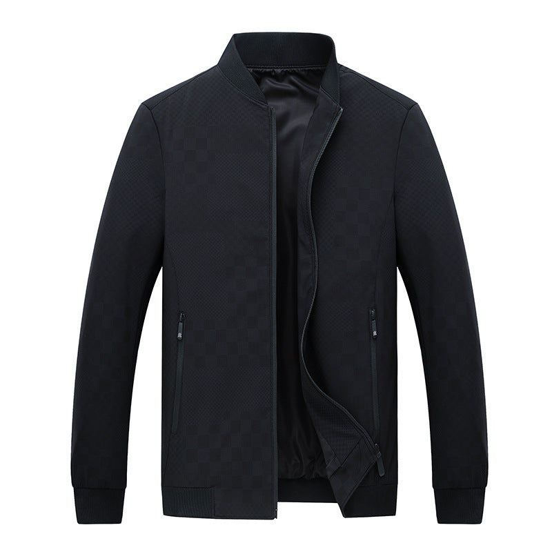 Men's modern leisure jacket with practical pockets Lisslune