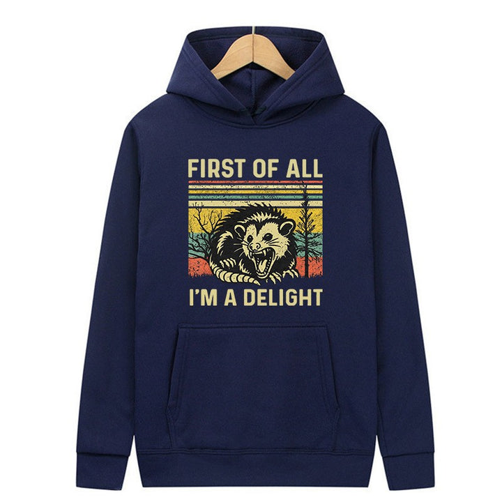 Women's hoodie with creative animal graphic and comfortable fit Lisslune