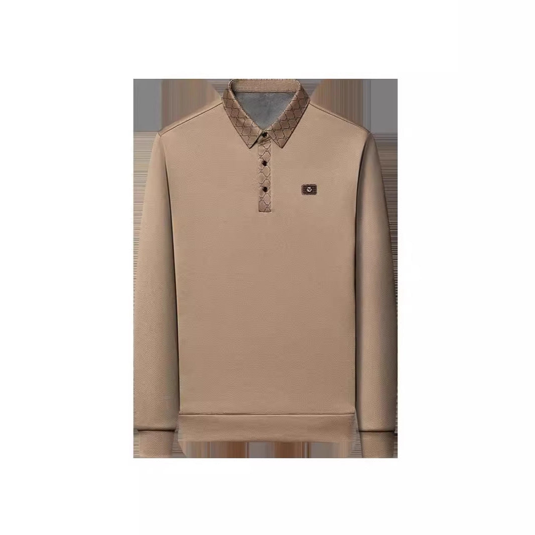 Men's geometric polo shirt Lisslune