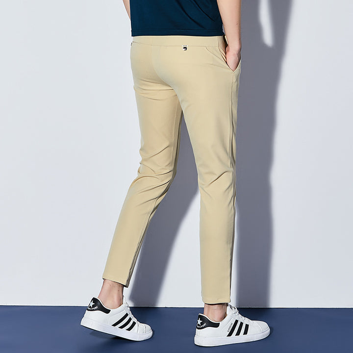 Men's sporty leisure pants with breathable properties and elastic waistband Lisslune
