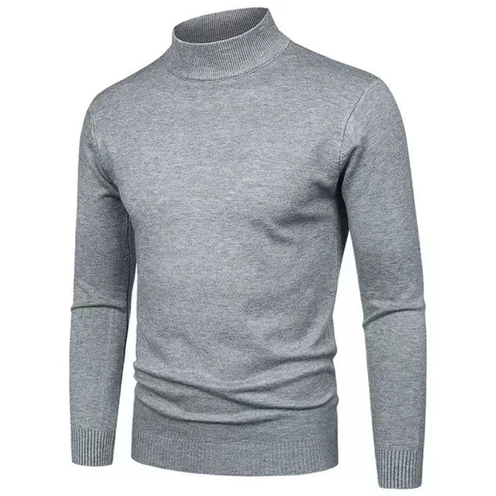 Men's turtleneck sweater made of high-quality knit material Lisslune