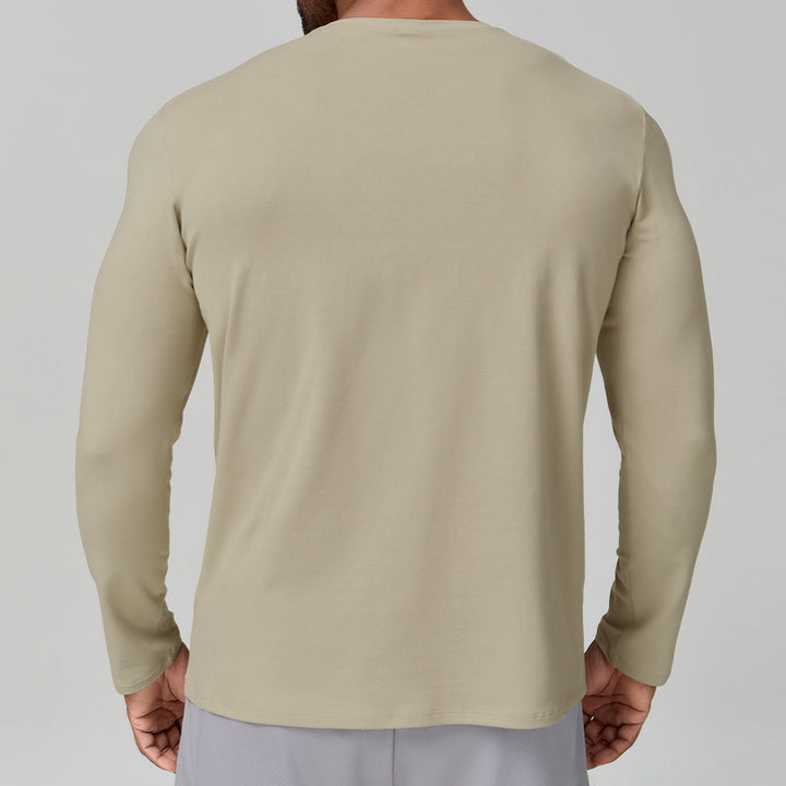 Men's Long-Sleeve Fitness Shirt Lisslune