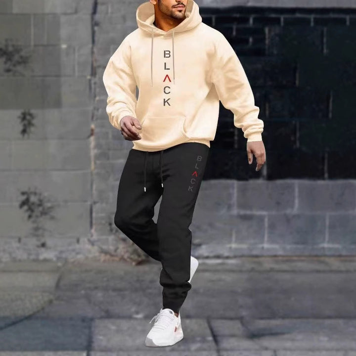 Men's Hoodie and Jogging Pants Set Lisslune