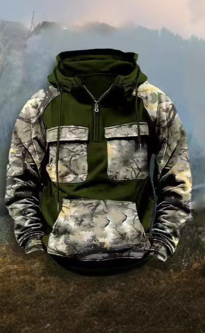 Men's Camouflage Functional Hoodie Lisslune