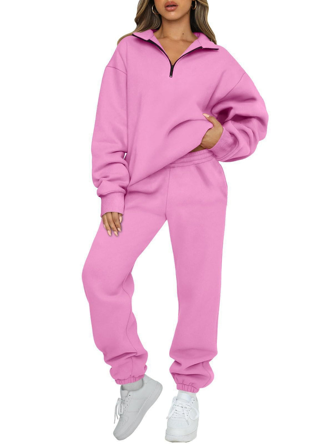 Women's relaxed sweater and jogging pants set Lisslune