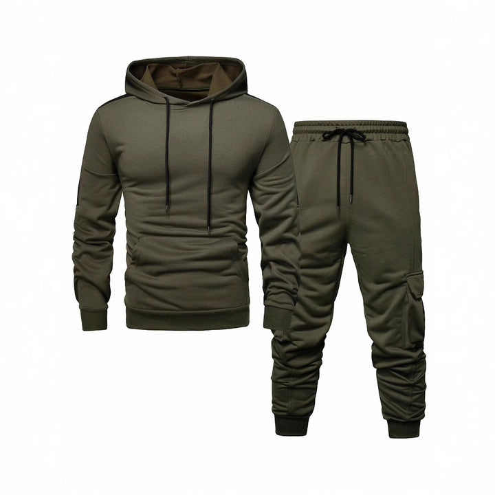 Men's Leisure Suit with Practical Pockets Lisslune