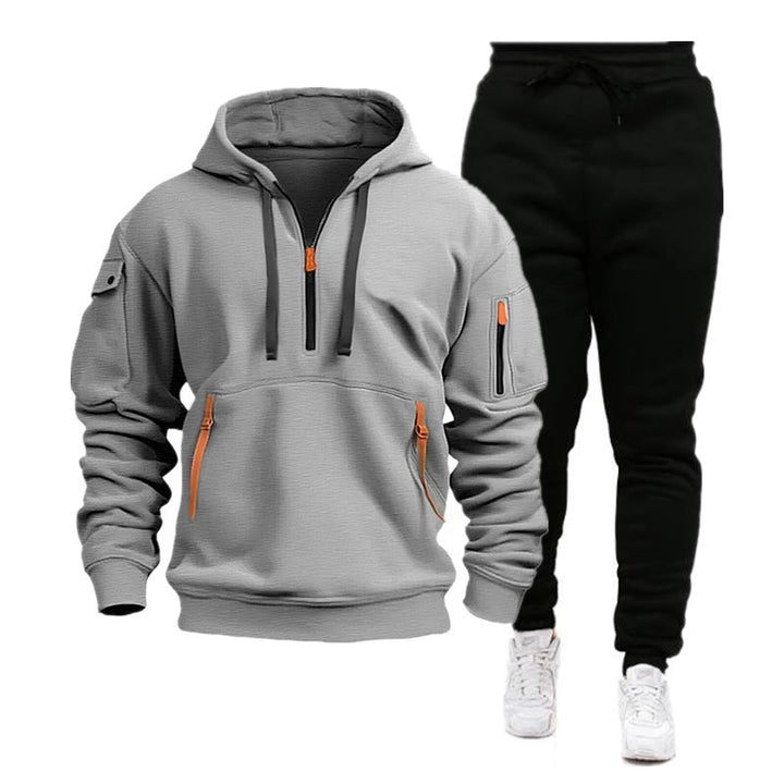 Men's sporty hoodie and jogging pants set Lisslune